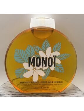 Sephora Collection Monoi Bubble Bath & Shower Gel Body Wash - RARE -8.79oz/260ml